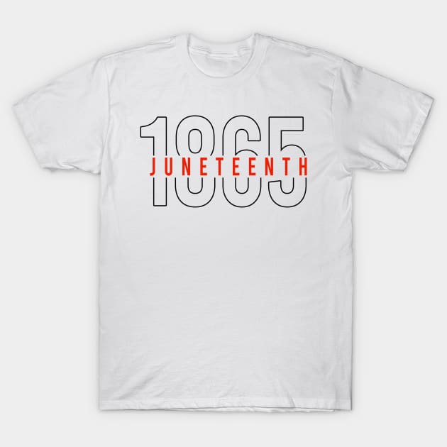 juneteenth 1865 T-Shirt by rsclvisual